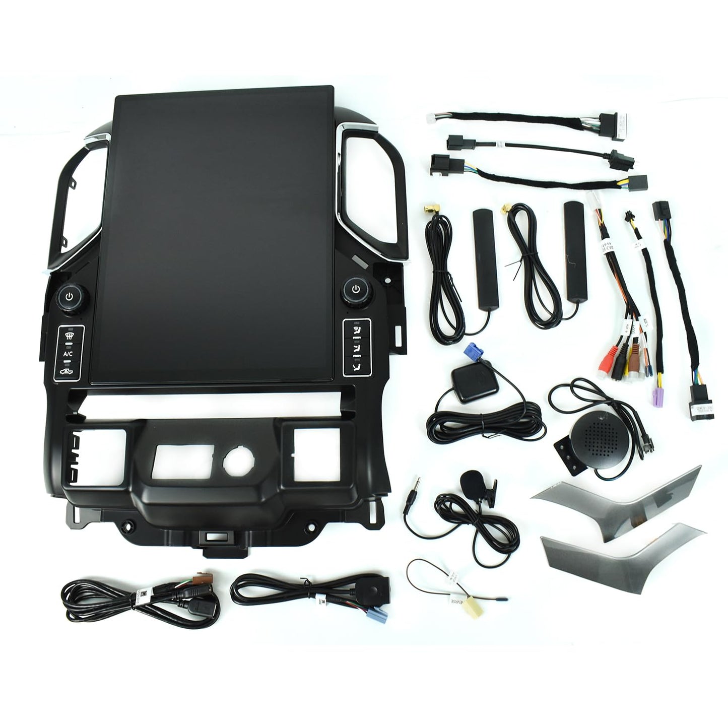 15.6" Android car radio for Silverado/Sierra, CarPlay, GPS, touchscreen