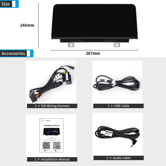 PEMP BMW Linux screen, CarPlay/Android Auto, touchscreen upgrade