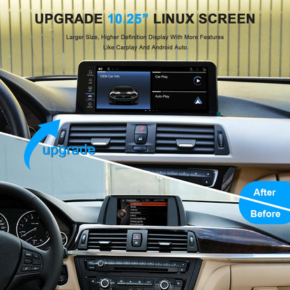 PEMP BMW Linux screen, CarPlay/Android Auto, touchscreen upgrade