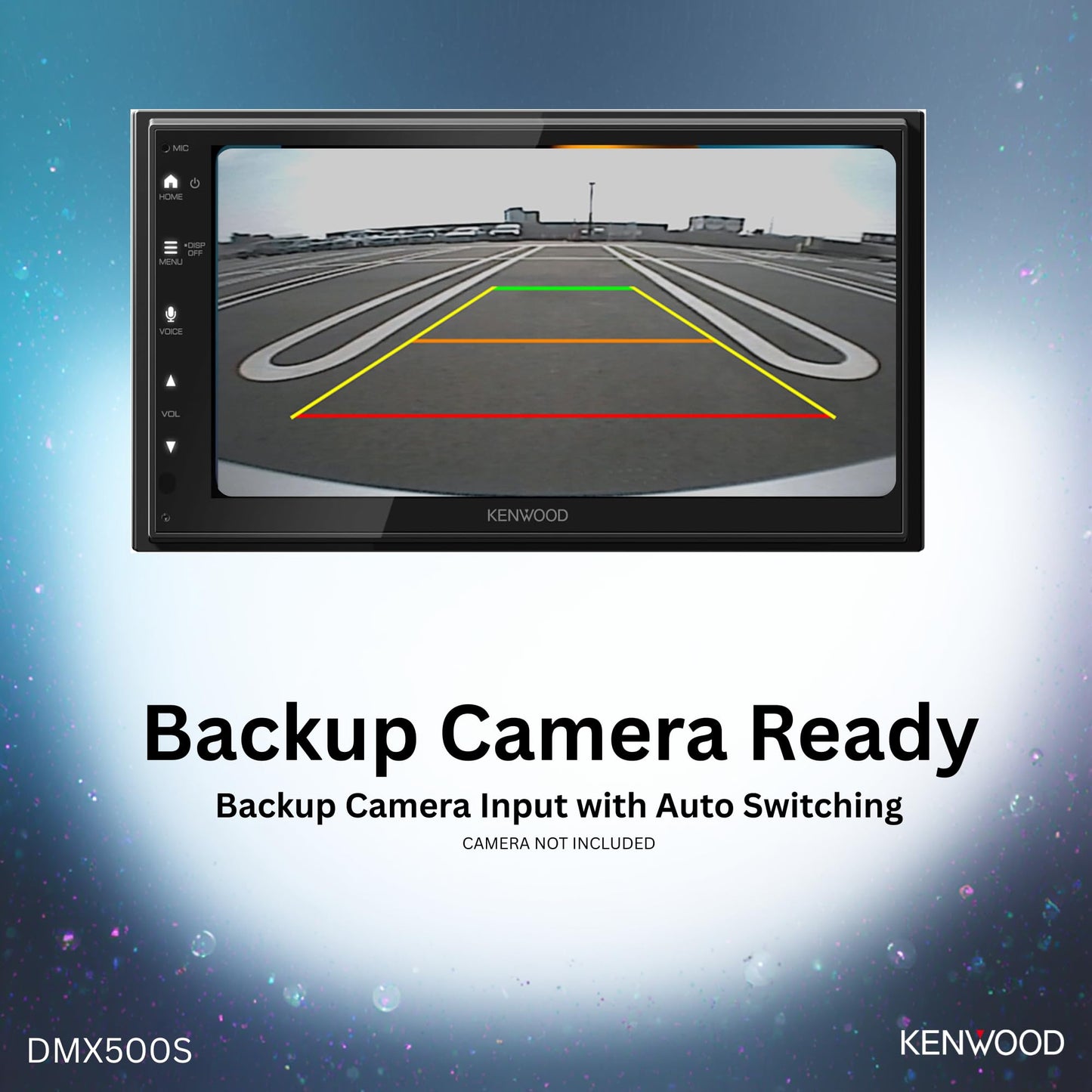 KENWOOD DMX500S 6.8" stereo, CarPlay/Android Auto, Bluetooth