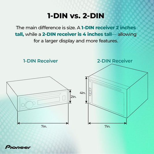 Pioneer DMH-WT3800NEX 9" display, wireless CarPlay/Android Auto, Bluetooth, Alexa