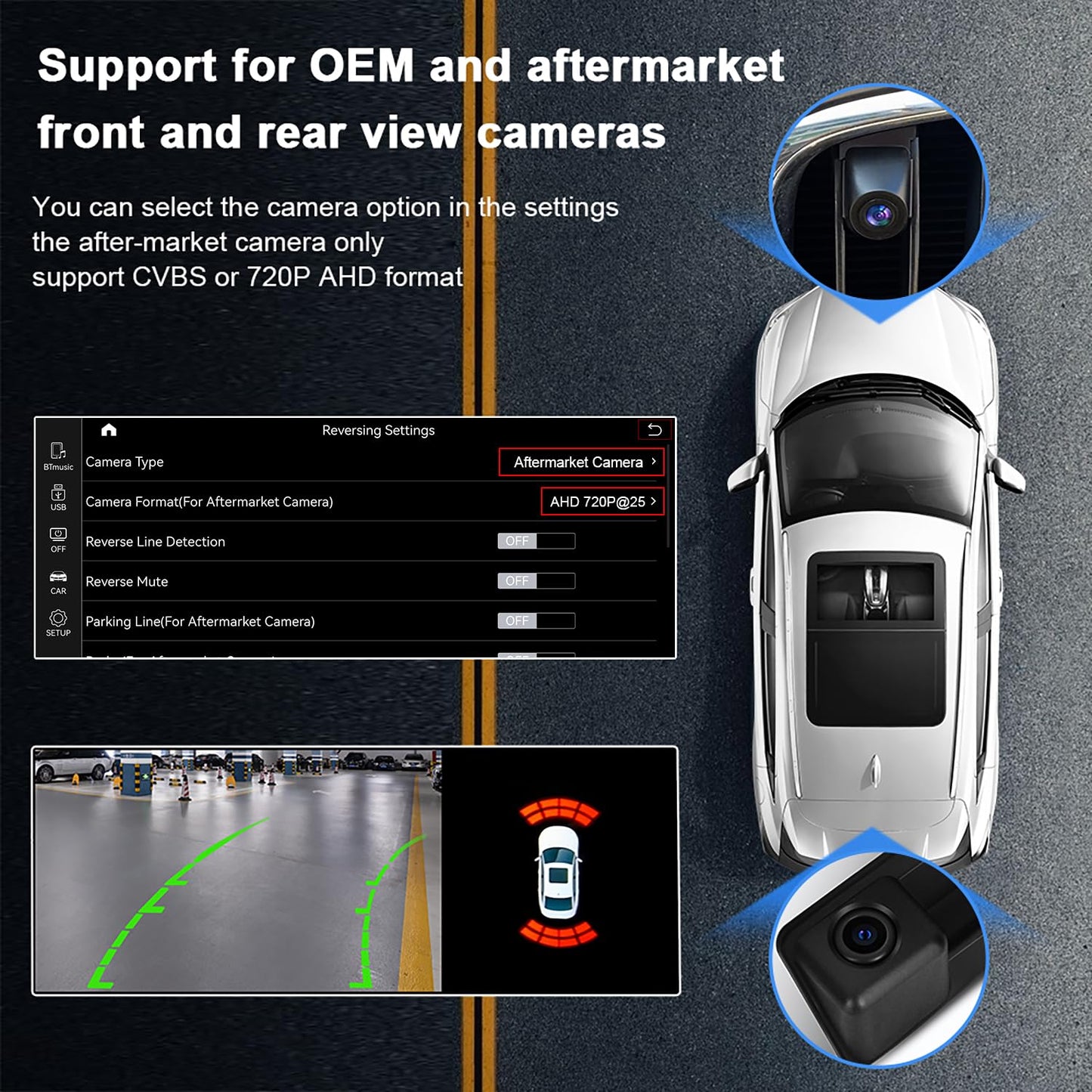 PEMP 10.25" BMW screen, CarPlay, Android Auto, reverse camera